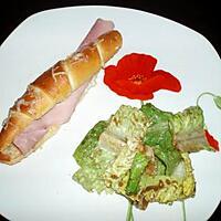 recette Croissant jambon fromage fait maison