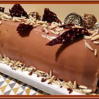 recette Bûche Caramel Poire