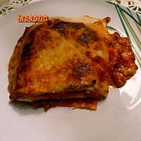 recette lasagne à la bolognaise