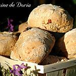 recette Petits pains aux cranberries et thé à la rose