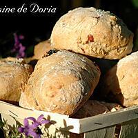 recette Petits pains aux cranberries et thé à la rose