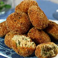 recette CROQUETTES DE THON ET RICOTTA