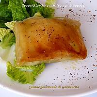 recette Croustillant de Sandre au Chaource