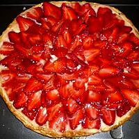 recette tarte aux fraises