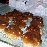 recette Tartelettes au caramel beurre salé et aux noix de pécan