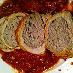 recette Paupiettes à la napolitaine au parmesan