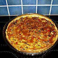 recette tarte au poivrons