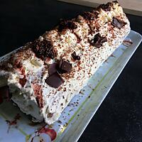 recette bûche forêt noire