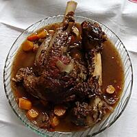 recette Souris d'agneau à l'aigre-doux