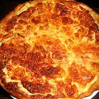 recette Tarte saumon,crevettes,poireaux