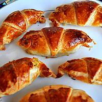 recette Croissants- Apéro-  Gourmands