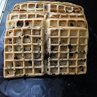 recette Gaufre au pépite de chocolat