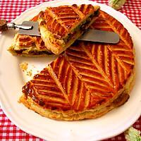 recette Galette des Rois griotte pistache