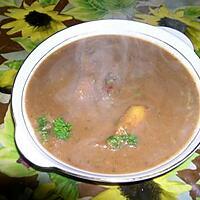 recette Soupe de marrons