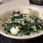 recette Épinards à la béchamel allégée et oeufs durs