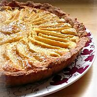 recette Tarte aux pommes & à la frangipane