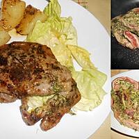 recette COTES D'AGNEAU MARINEES