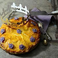 recette GALETTE DES ROIS A LA VIOLETTE DE TOULOUSE