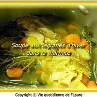 recette Soupe aux légumes d'hiver