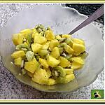 recette Salade de fruits ananas, kiwi et gingembre