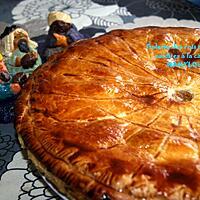 recette Galette des rois aux pommes confites à la cassonade