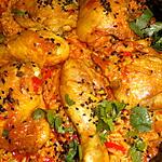 recette Poulet au riz épicé