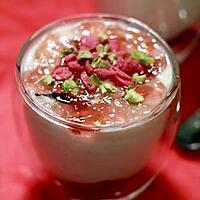 recette Mousses à la rose