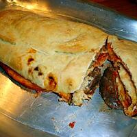 recette PIZZA ROULEE AU MAGRET SECHE