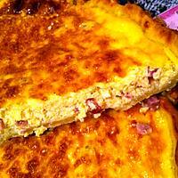 recette Quiche lardons, bacon et gruyère suisse