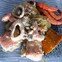 recette Choucroute de la mer au thermomix