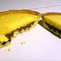 recette Tartelettes à la crème au citron sur un lit de nutella