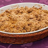 recette Crumble poires spéculoos