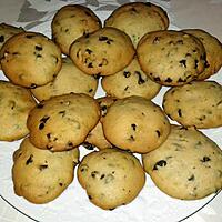 recette Cookies aux pépites de chocolat