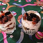 recette Verrines aux fruits secs