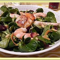 recette Salade de mâche de la mer