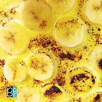 recette Le sabayon de bananes à la vanille