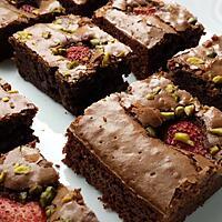 recette Brownies fraise/pistache