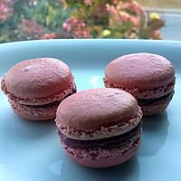 recette Macarons à la framboise