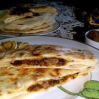 recette Naans à la viande hachée-  Keema naans