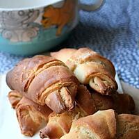 recette Croissants Bio, sans gluten, oeufs......