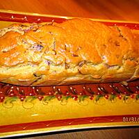 recette cake jambon oignon  avec ou sans gluten