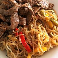 recette Pad thai boeuf & konjac