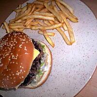 recette hamburger frite