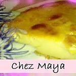 recette tarte au flan goût abricot