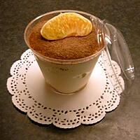 recette TIRAMISU CHOCOLAT BLANC ET SAVEUR ORANGE