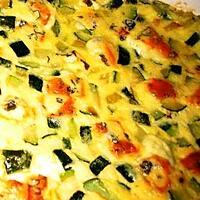 recette Clafoutis courgettes et fourme d'ambert