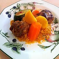 recette Couscous rapide aux boulettes