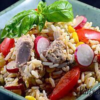 recette Salade de Riz au Thon