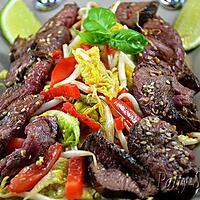 recette Salade de Boeuf Thaïe