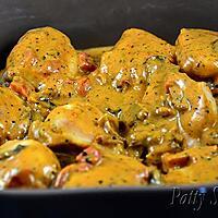 recette Cocotte de Poulet - Sauce Stroganoff